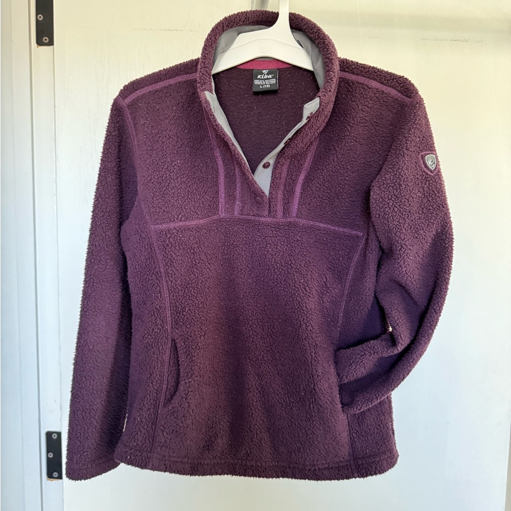 Kuhl Avalon Fleece Pullover Girls Large (12)